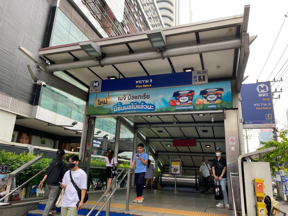 Sura Hostel Bangkok Near Mrt Phra Ram 9 外观 照片